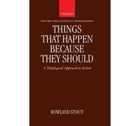 Rowland Stout Things That Happen Because They Should (Copertina rigida)