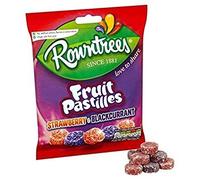 Rowntree's Rosso E Pastiglie Di Frutta Nera Condivisione Sacchetto 160g (Confezione da 2)