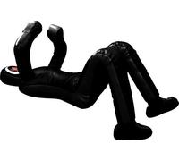ROX Fit Grappling Dummy - Presentazione di presentazione manichino realistico brasiliano Stile di allenamento JiuJistu (non riempito) Nero, 4 piedi, 5 piedi, 6 piedi (6 piedi (72 ") - 180 cm - non riempito)