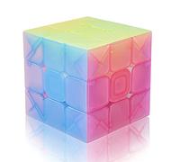 ROXENDA Cubo di Velocità 3X3, Puzzle Cube 3x3 Original Speed Cube (Jelly)
