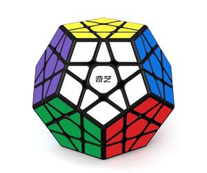 ROXENDA Dodecahedron Speed Cube, 3x3x3 Pentagonale Speed Cube Dodecahedron Cubo Magico Puzzle Giocattolo (Adesivi)