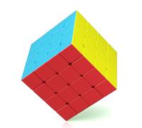 ROXENDA Speed Cube, Stickerless Cube - Solido Durevole & Tornitura Regolare, Il Miglior Cubo Magico di Puzzle 3D - Gira più Velocemente Dell'originale(4x4x4)