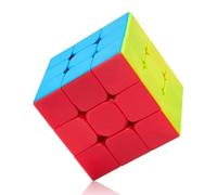 ROXENDA Speed Cube, Stickerless Cube - Solido Durevole & Tornitura Regolare, Il Miglior Cubo Magico di Puzzle 3D - Gira più Velocemente Dell'originale(3x3x3)