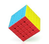 ROXENDA Speed Cube, Stickerless Cube - Solido Durevole & Tornitura Regolare, Il Miglior Cubo Magico di Puzzle 3D - Gira più Velocemente Dell'originale(5x5x5)