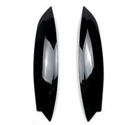 ROXENT Coppia auto faro anteriore palpebra sopracciglio palpebre copertura trim, for VW, for Golf 5 MK5 GTI R R32 2005-2007 kit corpo vettura Tuning Adesivi per lampade auto(Gloss Black)