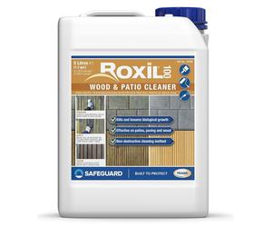 Roxil 100 5L Pulitore per Legno - Rimuovi la Muffa e Alghe dal Decking e Patio