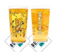 Roxley Beavertown Nanobot - 2 bicchieri da birra con marchio