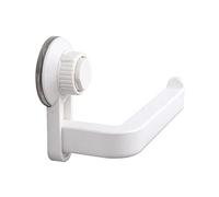 RoxNvm Portarotolo Carta Igienica Adesivo, Portarotolo Carta Igienica, Supporto per carta fissato al muro bastone sulla parete senza forare, forte adesività, per cucina in bagno(bianco sporco)