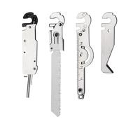Roxon FT07 Crea il tuo multiutensile - Set di accessori per attrezzi FLEX (taglierina, righello e pinza magnetica, penna e pinzette e ago, adattatore per codolo a T)