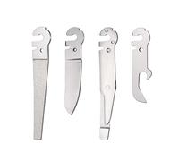 Roxon FT12 Accessorio multiutensile "Crea il tuo" per Flex (set da 4 pezzi composto da lima diamantata corta, lama a piede di pecora corta, forbici corte e apriscatole e apribottiglie)