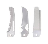 ROXON Replaceable Knife Blades for S505G, S802 Phantom, S501U, S502 e S502U Phantasy (BA12straight+BA13spey Point+BA16curved)