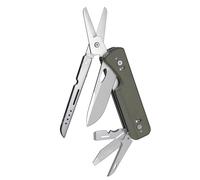 ROXON S505G Flex Shears-Modular Design Multitool con forbice grande fissa-Lama intercambiabile BA01-BA17 e attrezzi intercambiabili FT01-FT12 (verde)