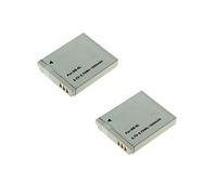 roxs Set di ricarica 1000 mAh per Canon PowerShot D10, D20, D30