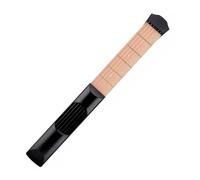 Roxvue Strumento per Esercitarsi con Gli Accordi del Manico In Legno per Chitarra Tascabile Portatile A 6 Corde e 6 per Principianti
