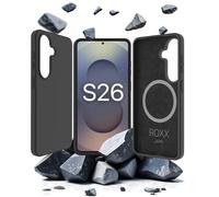 Roxx - Custodia rigida in silicone per Samsung Galaxy S26, vincitore del test, protezione interna, protezione per la fotocamera, per MagSafe