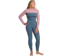 Roxy 2026 - Muta da Donna Prologue+ con Cerniera Posteriore 4/3 mm, Colore: Cenere