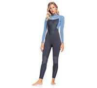 Roxy 4/3 Prologue Women BZ GBS, Maglietta Rash Guard Donna, Cloud Blk/Powderdgrey/Sunglow, 8