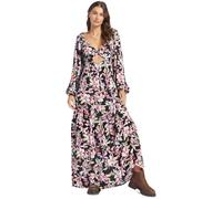 Roxy Abito Maxi Con Cut-Out Floreale Da Donna