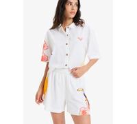 Roxy - Atlas Sunburn Tones ERJNS03584 Bianco - Abbigliamento L Bianco