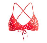 Top bikini Roxy PT Beach Classics Athletic Tri rosso bianco donna - XS
