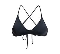 Roxy Beach Classics-Athletic Triangle Bikini Top for Young Women, Antracite, S Donna