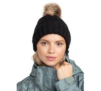 Roxy - Berretto con pompon - Blizzard Beanie True Black per Donne - Nero Nero