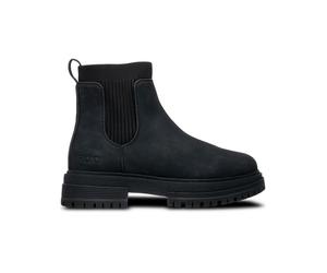 Roxy - Bottines en cuir - Jeyna Black Brown Black per Donne in Pelle - Taglia 8 US - Nero