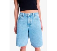 Roxy - Short urbano in denim - Breakers Mid Sunbleached Denim Bermuda Sunbleached per Donne in Cotone - Taglia 26 US - Blu