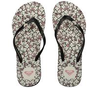 Roxy By The Sea, Sandali Donna, Stampa in Bianco e Nero, 38 EU