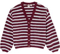 Roxy - Cardigan à boutons - Deep As The Ocean Stripes Cardigan Beet Red All Star Stripe per Donne in Nylon - Taglia M - Bordeaux