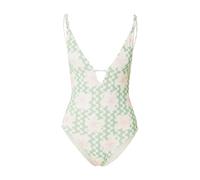 ROXY Costume intero 'HIBISCUS DAZE' verde chiaro / rosé / guscio d'uovo, Taglia XL