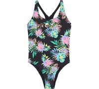 Roxy - Costume intero - Roxy Active Rg One Piece Anthracite Aquarelle Active Rg in Poliestere Riciclato - Taglia 10a - Nero