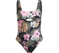 Roxy - Costume intero - Roxy Pro The Double Line One Piece Anthracite Classic Pro Sun per Donne - Taglia M - Blu navy Blu navy M