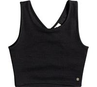 Roxy Top Good Keepsake smanicato Donna nero S