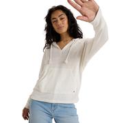 Roxy Destinazione Surf Felpa con Cappuccio, Neve Bianca, S Donna