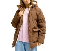 Roxy - Doudoune chaude à capuche - Seaside Memories Puffer Jacket Chestnut per Donne in Cotone - Taglia XS - Marrone