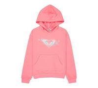 Roxy - Felpa in cotone con cappuccio - Surf Feeling Hoodie Terry Plumeria in Cotone - Taglia 14a - Rosa