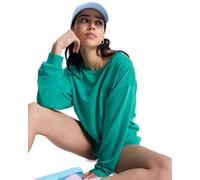 Roxy Surfing By Moonlight Sweatshirt Verde XS Donna