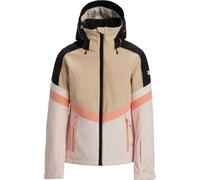 ROXY Peak Chic Softshell Jk - Donna - Beige / Bianco / Rosa - Taglia L- modello 2025