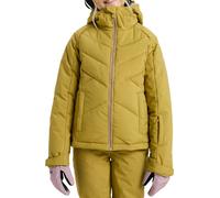Roxy - Giacca da sci - Snowsylva Girl Jacket Fennel Seed in Pelle - Taglia Bambino 8a - Giallo