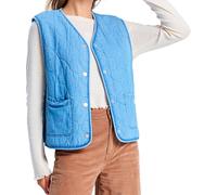 Roxy - Giacca senza maniche trapuntata - Simply Lucky Jacket Beau Blue per Donne in Cotone - Taglia M