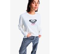 Roxy - Hangloose Art Ls Bianco - Abbigliamento XS Bianco