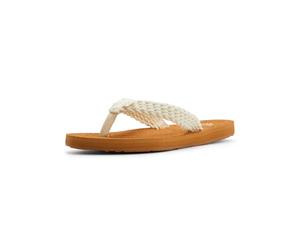 Roxy Infradito da donna Porto Sandal, Naturale, 36 EU