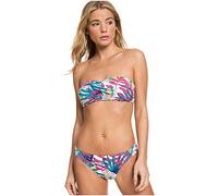 Roxy Into The Sun-Set Bikini A Fascia da Donna, Bright White Paradise, L