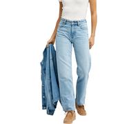 Roxy - Jean droit en coton - Tropic Dream Straight Denim Jean Sunbleached Vintage per Donne in Cotone - Taglia M - Blu
