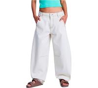 Roxy - Jeans di cotone - Cloudbreak Mid Sandbar Denim Pant Sandbar per Donne in Cotone - Taglia 27 US - Beige