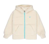 Roxy - Pile morbido - Back To Full Zipped Polar Coconut Milk in Poliestere Riciclato - Taglia 14a - Beige