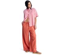 Roxy Pantaloni da Spiaggia Facili da Indossare LEKEITIO Break Mid Pant Donna Rosa