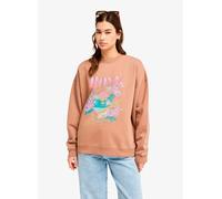 Roxy - Lineup Oversized Crew Marrone - Abbigliamento S Marrone