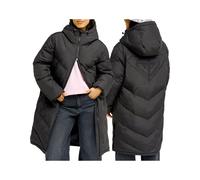 Roxy - Longue doudoune à capuche - Shadow Wave Puffa Jacket Anthracite per Donne - Taglia M - Nero